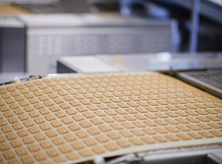 Production Biscoff® cookie